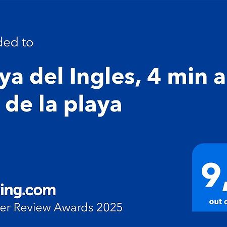 Playa Del Ingles, 4 Min A Pie De La Playa Appartement Maspalomas  Buitenkant foto