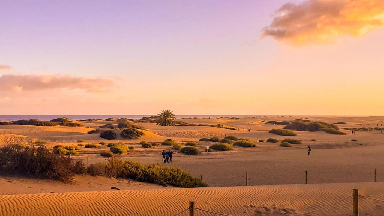 Playa Del Ingles, 4 Min A Pie De La Playa Appartement Maspalomas  Buitenkant foto